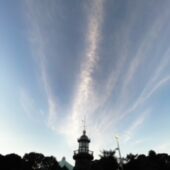 北の丸公園の雲