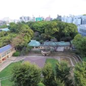 靖国神社　相撲場