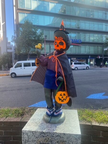 麹町のハロウィン🎃小僧
