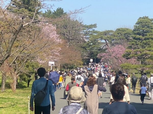 皇居坂下門〜乾門通り抜け