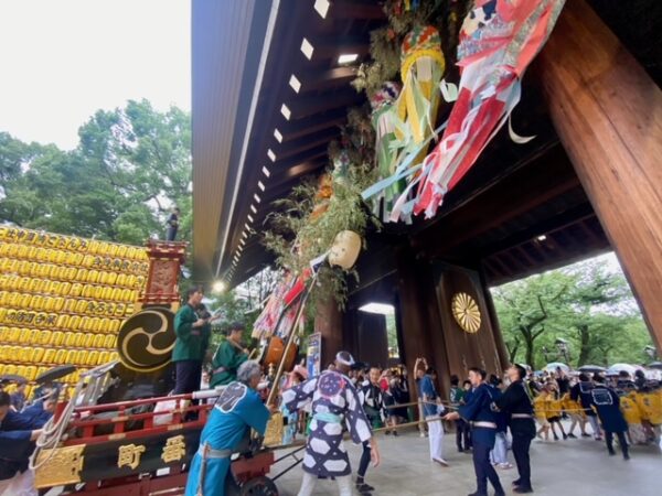 恒例みたままつり奉納山車
