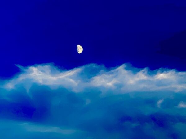 秋を感じる今の月