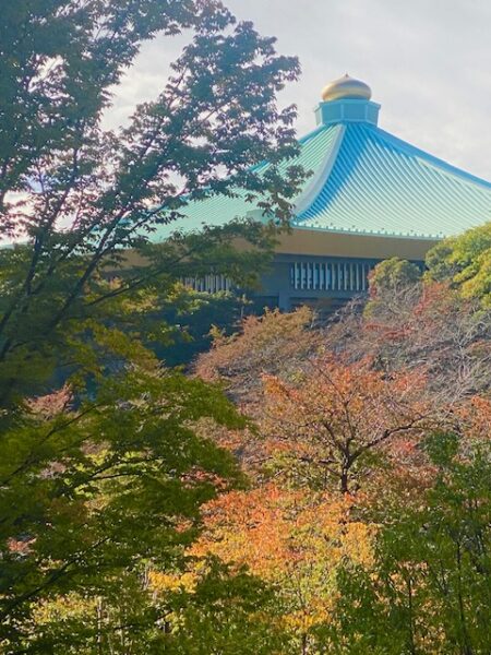 錦秋の武道館