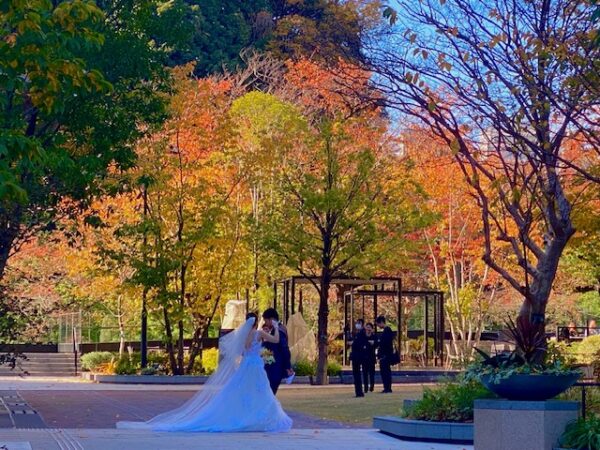 錦秋のウエディング