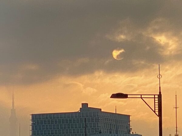 (もあーん)とした眠たい朝空